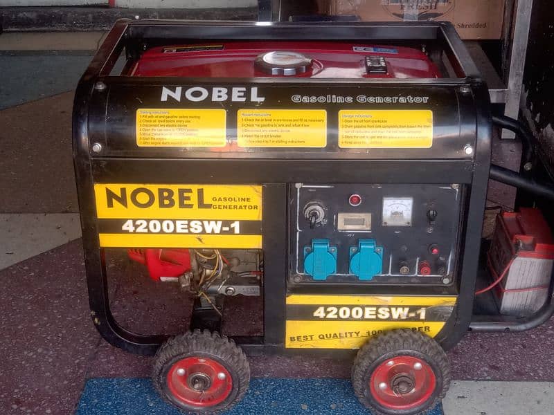 Nobel 3.5 kvA Generator for sail 3