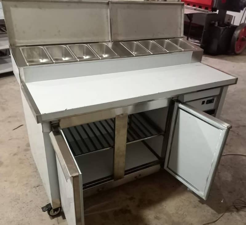 Shawarma Counter - Hotplate - Fryers. Food display counters For Sale 15