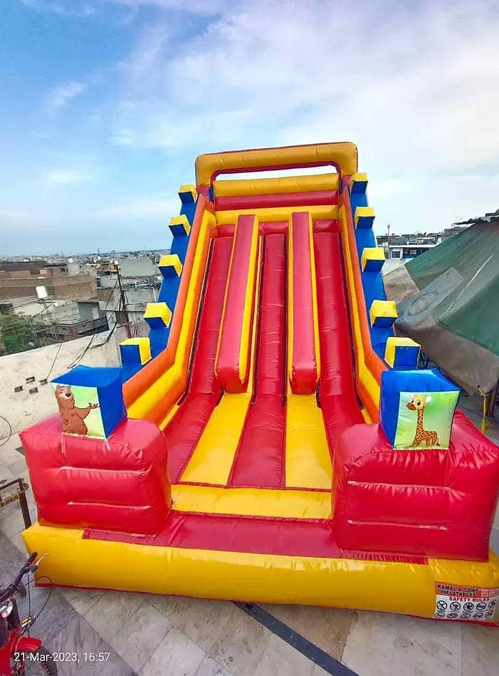 jumping castle / jumping slide / token ride 3