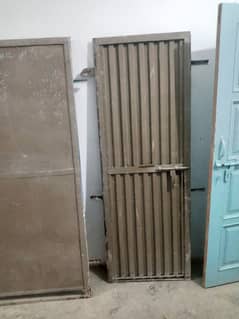 2 metal doors for sale