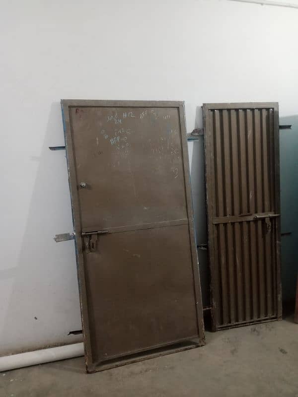 2 metal doors for sale 2