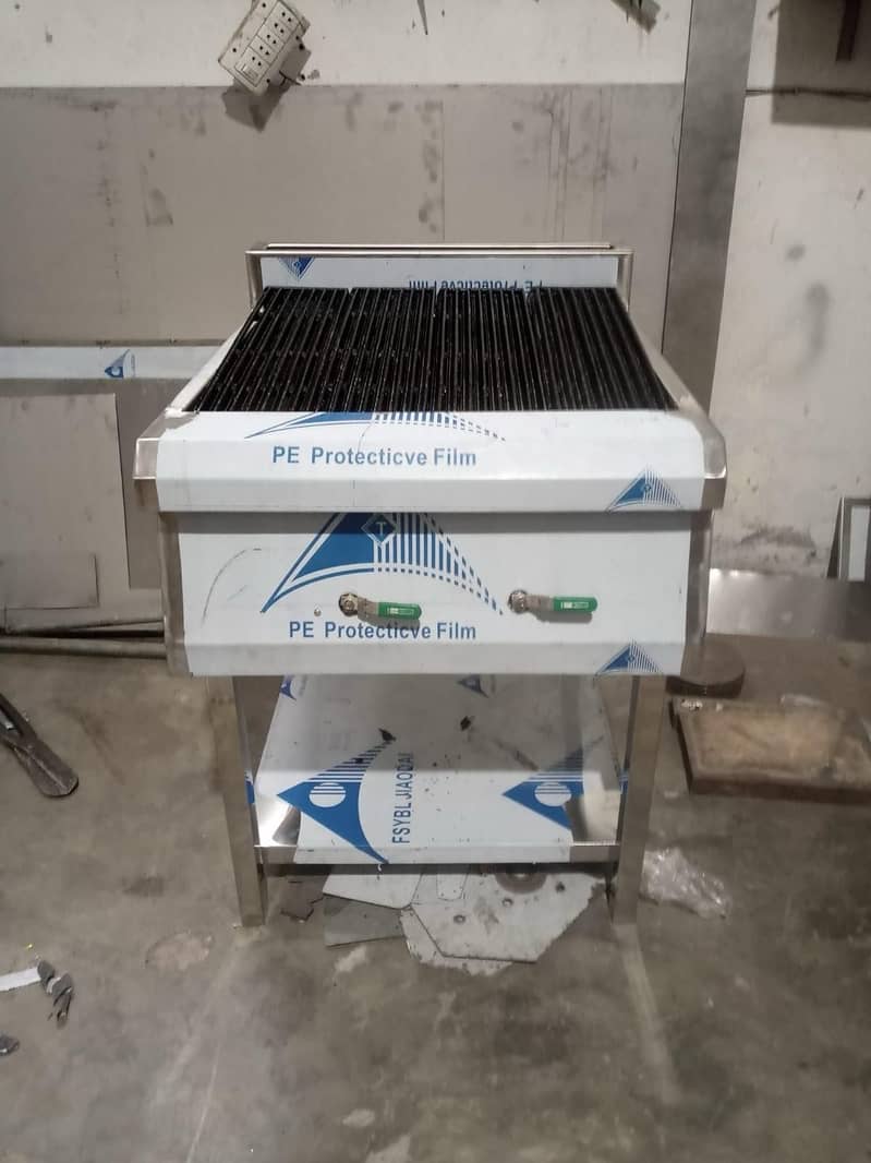 Shawarma Counter - Hotplate - Fryers. Food display counters For Sale 5