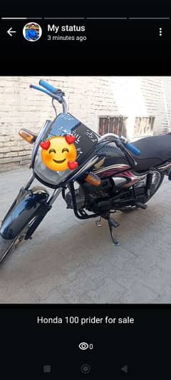 Honda pridor 100 Arjunt For Sale