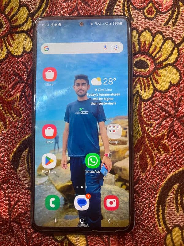 Samsung a72 all okay Hai Koi fault nahi hai 10/10 1