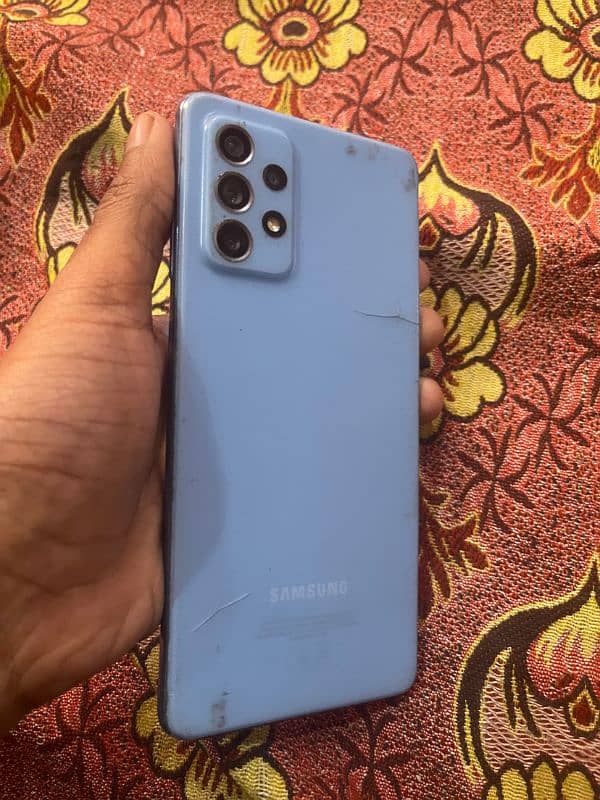 Samsung a72 all okay Hai Koi fault nahi hai 10/10 4