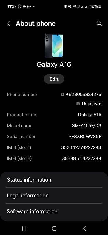 samsung A16 1