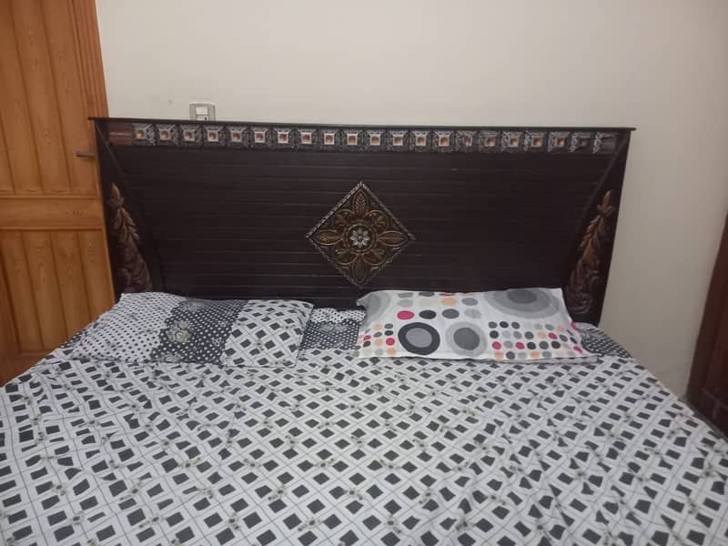 Double Bed with Medicated Matress only Rs. 38000 0