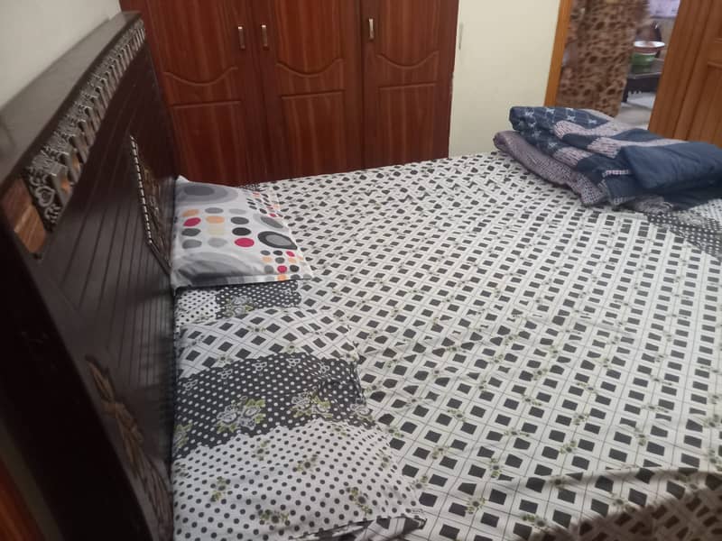 Double Bed with Medicated Matress only Rs. 38000 2