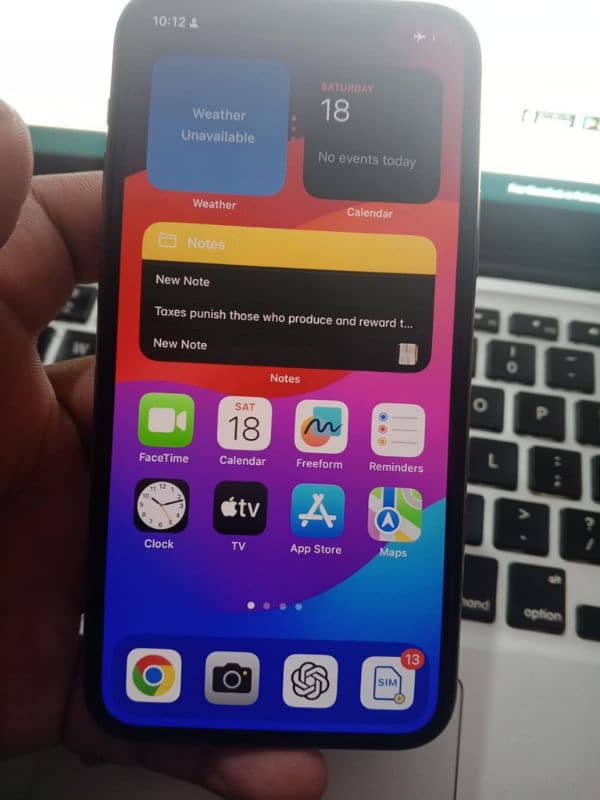 iPhone 11 pro max 256 GB full box PTA approved 03407747893 0