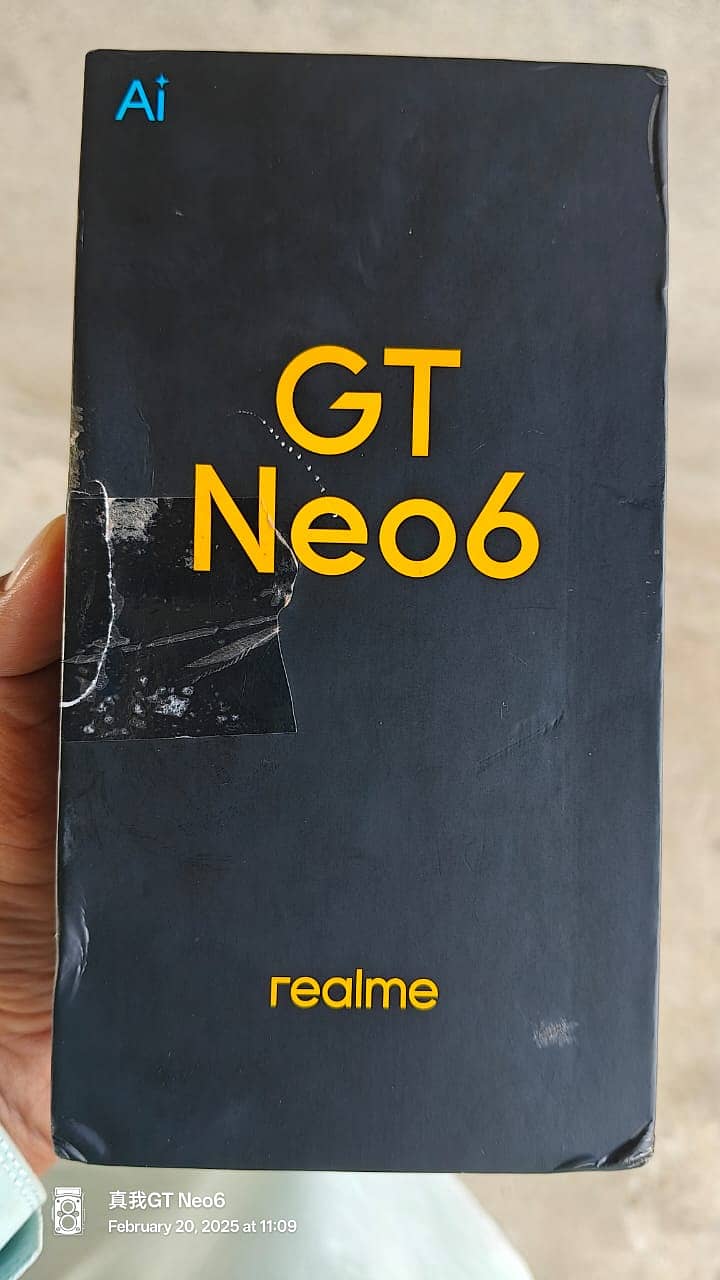 Realme Gt Neo 6same like Pakistani Realme Gt6 PTA APPROVEDon Cnic 11