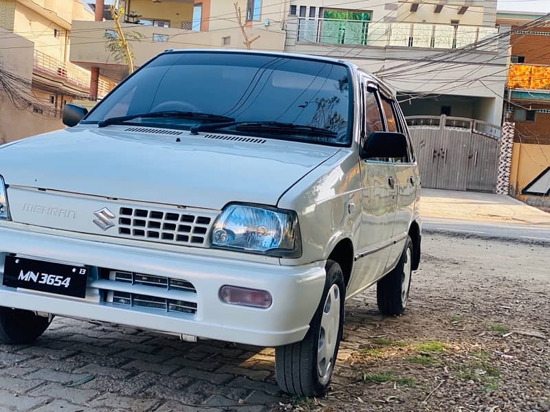 Suzuki Mehran VX 2013 first  owner 70% original 2