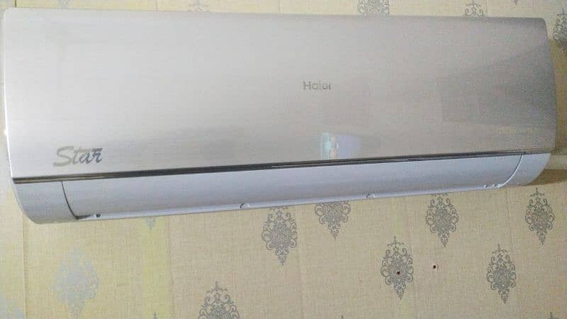 Haier 1 ton DC inverter heat and cool 0