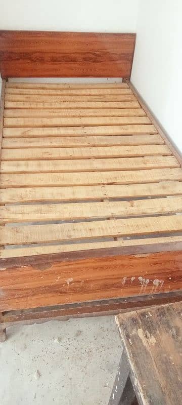 plang strong wood with new medicated mattress saberwal colony Sargodha 10