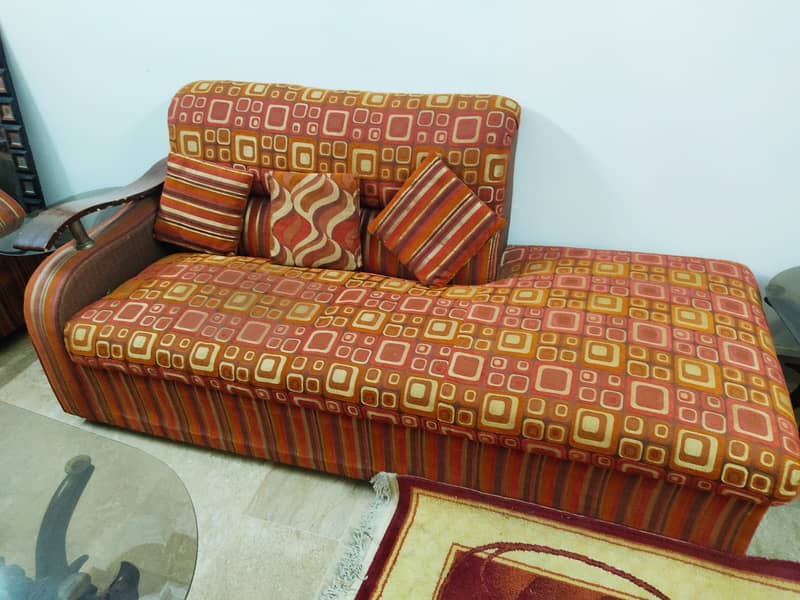 8-Seater Sofa Set in Good Condition – Affordable Price! 2