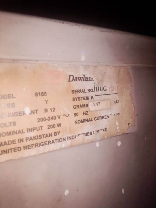 dawlance refrigerator for sell 4