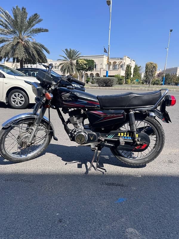 Honda CG 125 black 1