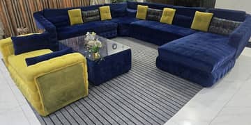 13 seater L shaped soft