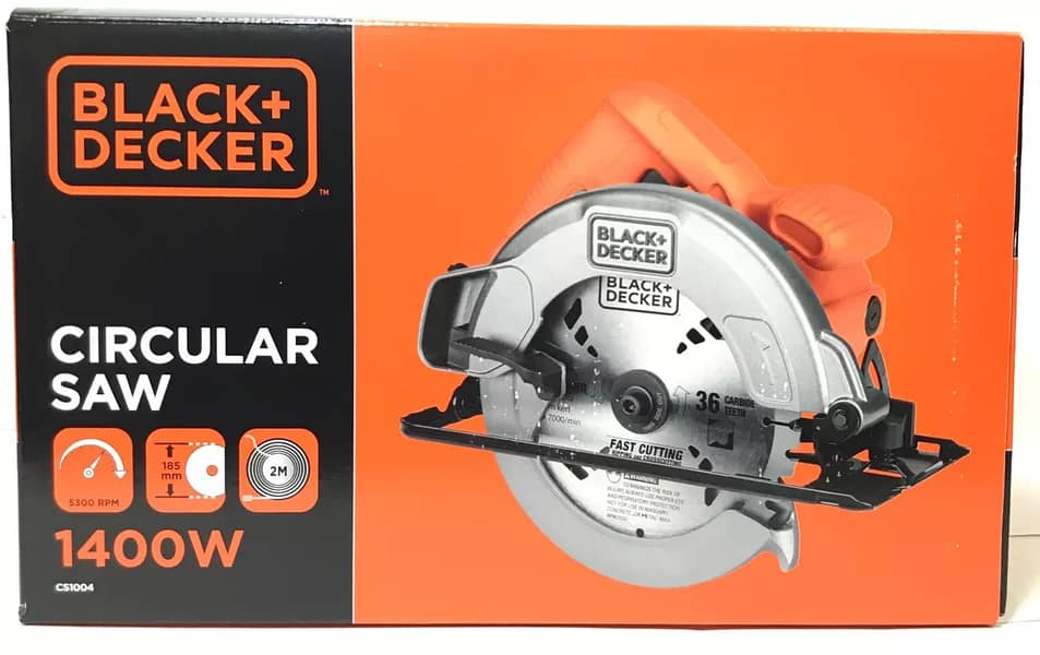 BLACK + DECKER CIRCULAR SAW AND JIGSAEW 4