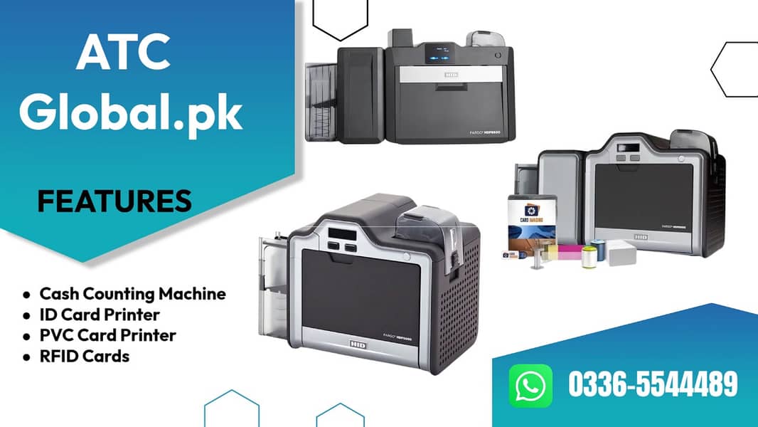 PVC CARD PRINTERS, RFID STUDENT ID CARD PRINTERS 0