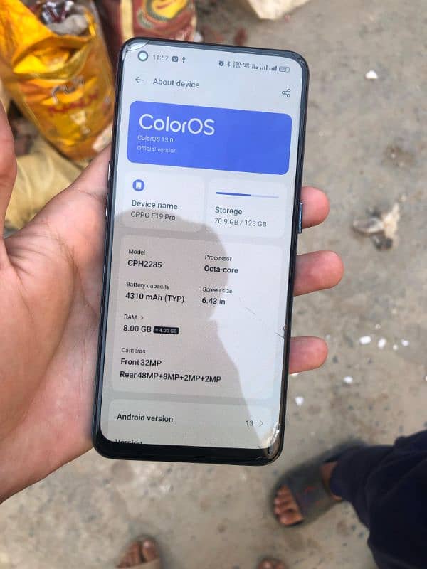 oppo f19 pro 8 128 all ok 1