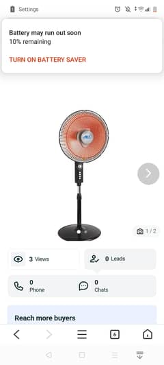 Brand new condition Anex Fan Heater