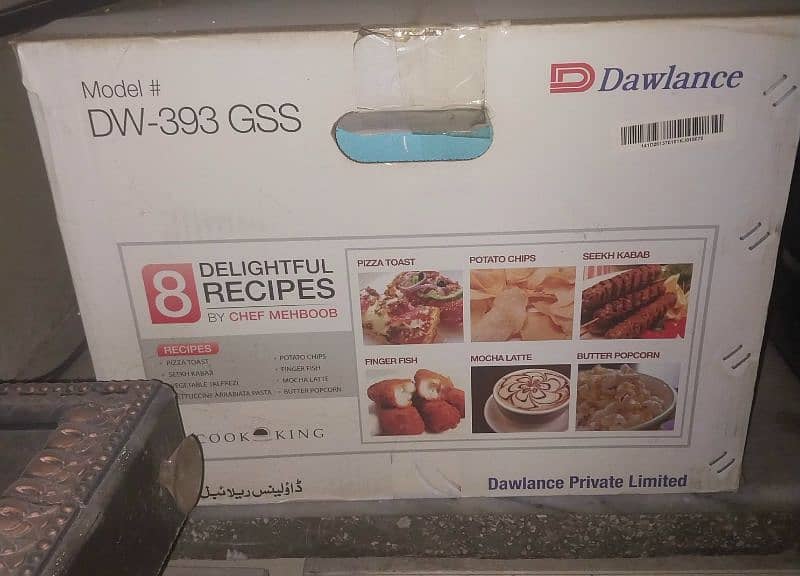 Dawlance Oven DW393 GSS 0