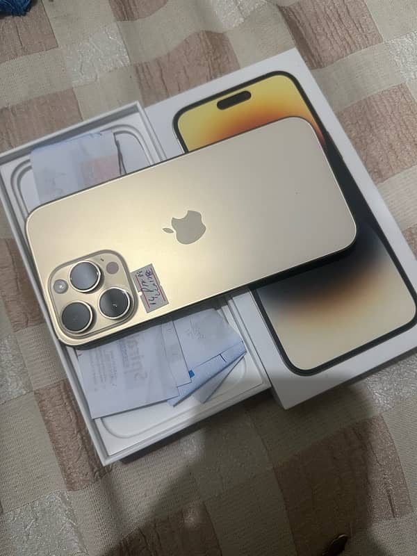 iphone 14pro max 128gb pta approved 0