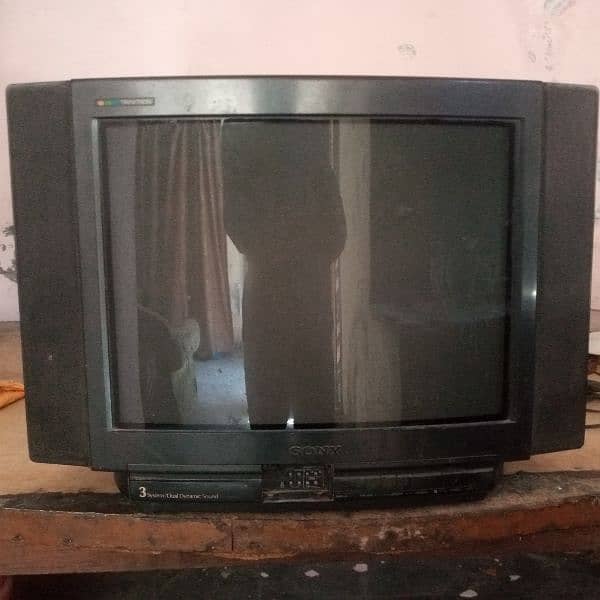 Sony TV double speakers 21 inch 2