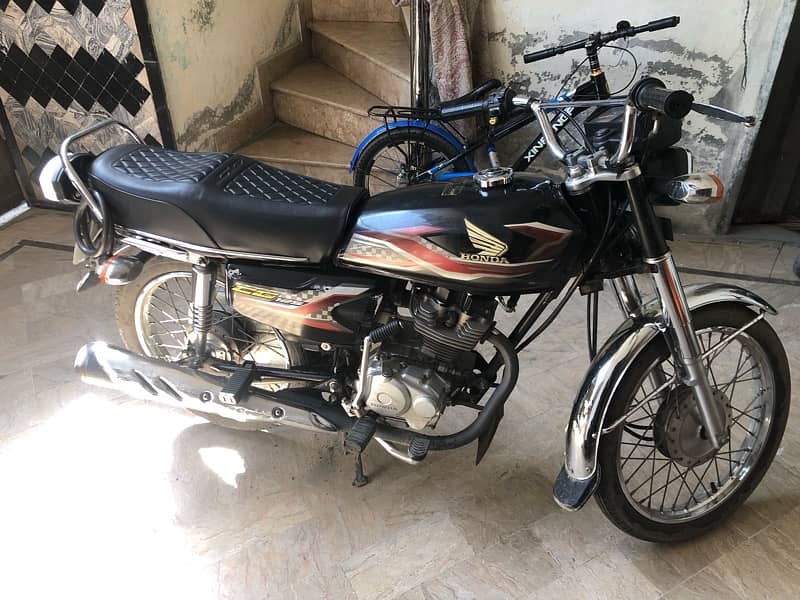 Honda Cg 125 2022 Black 0