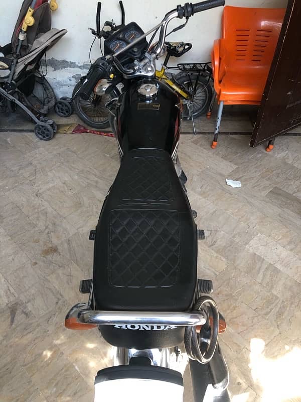 Honda Cg 125 2022 Black 3