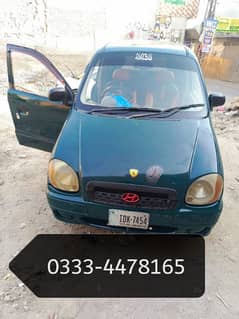 Hyundai Santro 2001 home use 0333-4478165