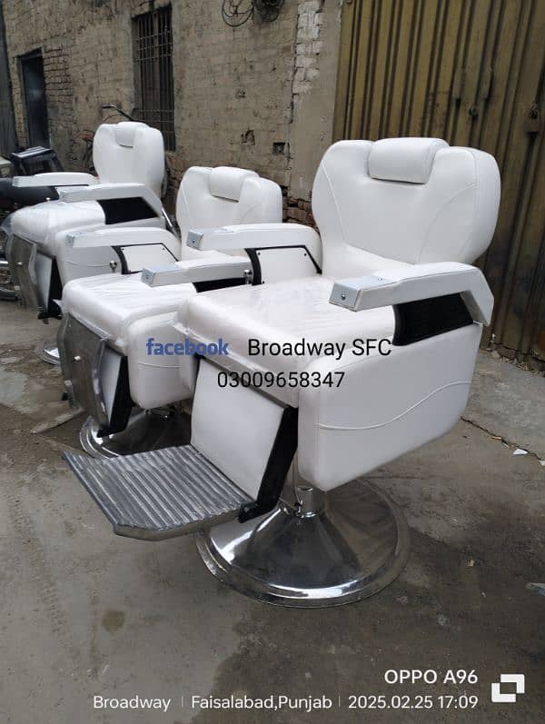 Salon chair saloon chair shampoo unit pedicure Spa bed Trolley 3