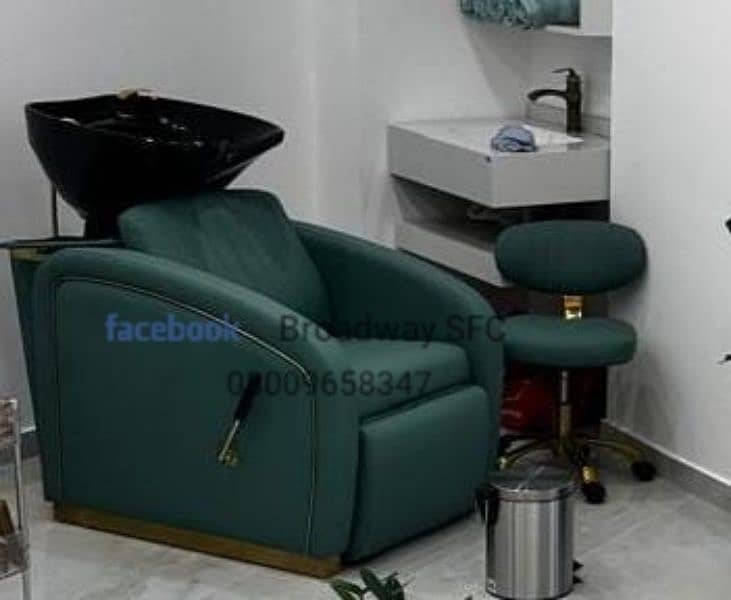 Salon chair saloon chair shampoo unit pedicure Spa bed Trolley 13