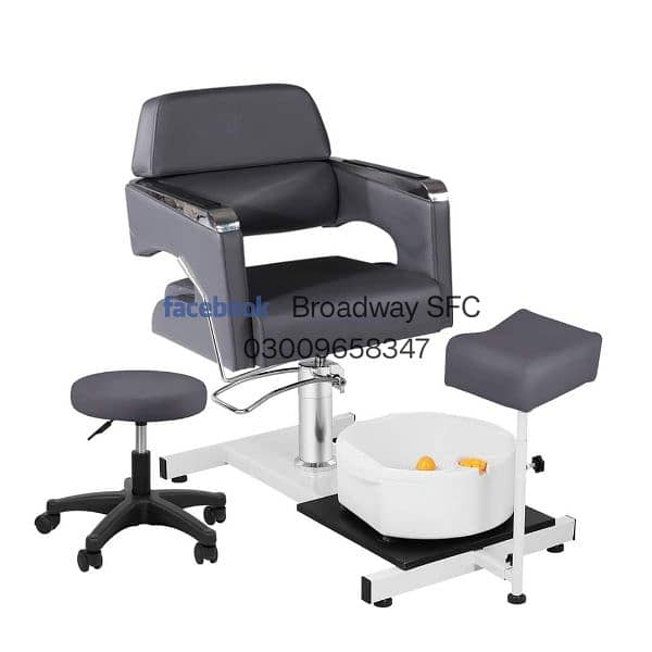 Salon chair saloon chair shampoo unit pedicure Spa bed Trolley 19