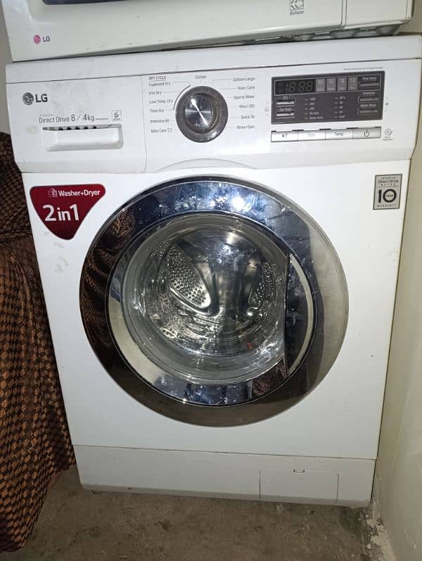 washing machine Automatic  8+4kg 0