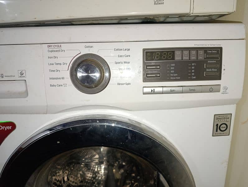 washing machine Automatic  8+4kg 6