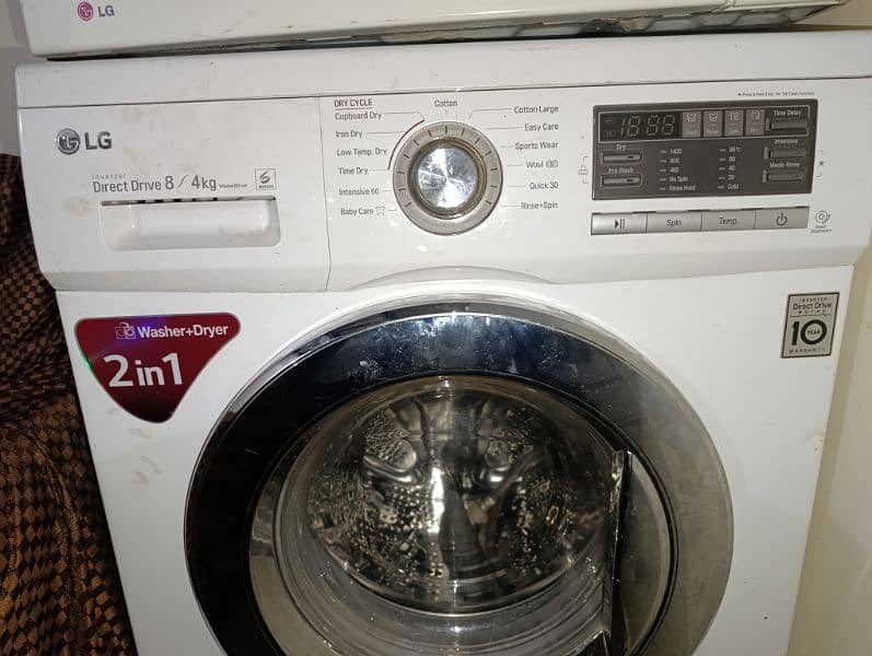 washing machine Automatic  8+4kg 7