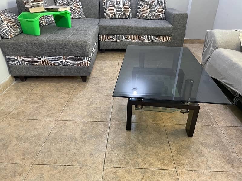 Sofa Bed And 1 center table for sale 1