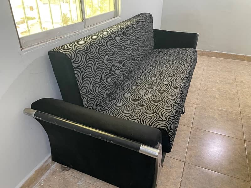 Sofa Bed And 1 center table for sale 4