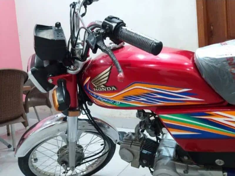 Honda CD 70 bike model 2020 sale lush condition bike 1