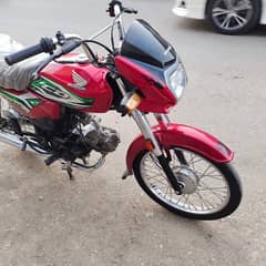 Honda CD-Dream 70 red 2023 modle karachi no