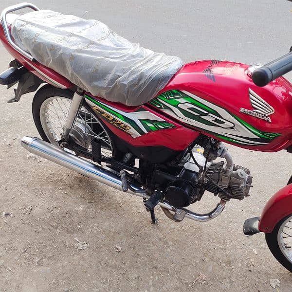 Honda CD-Dream 70 red 2023 modle karachi no 2