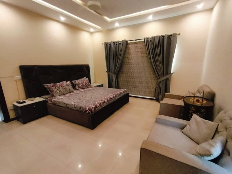 3 Bed Furnished portion for rent in dha phase 8 ex Air Avenue 32