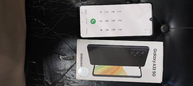 Samsung A33 5g with box 0