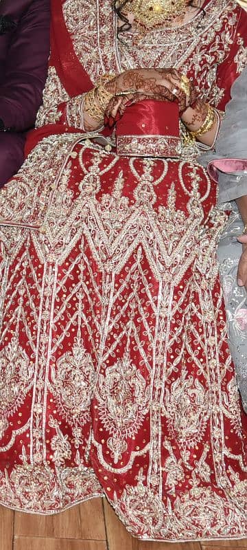 bridal dress / Red lehnga 1