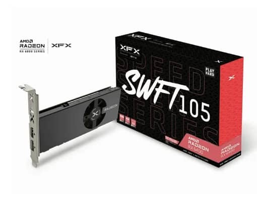 XFX AMD Radeon RX6400 4GB GDDR6 Low Profile 0