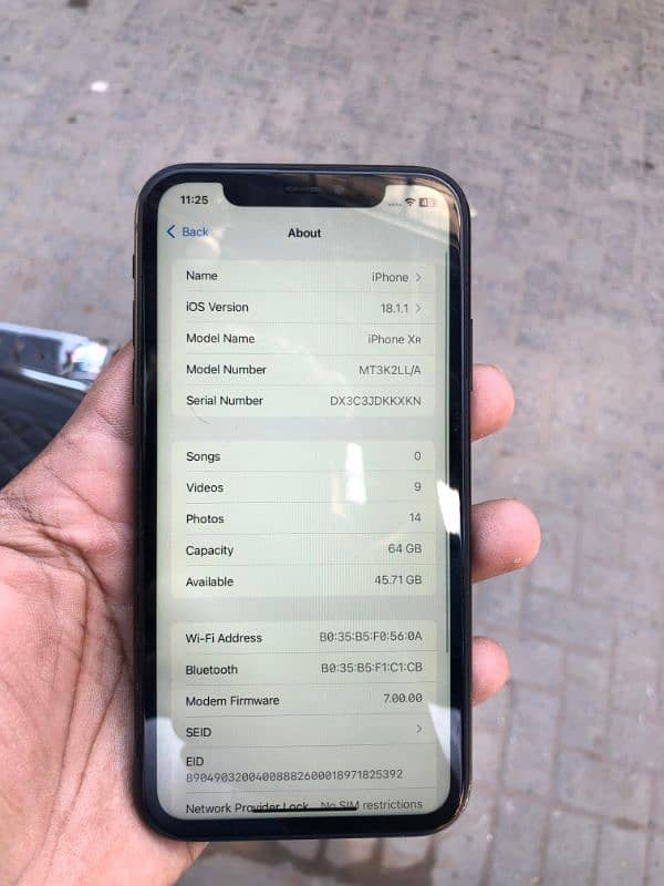 iphone xr 64gb  Factory unlock 7