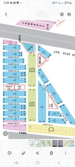 240 Sq Yard Plot Sale In Block 7 Saadi Town Scheme 33 Karachi (West Open)