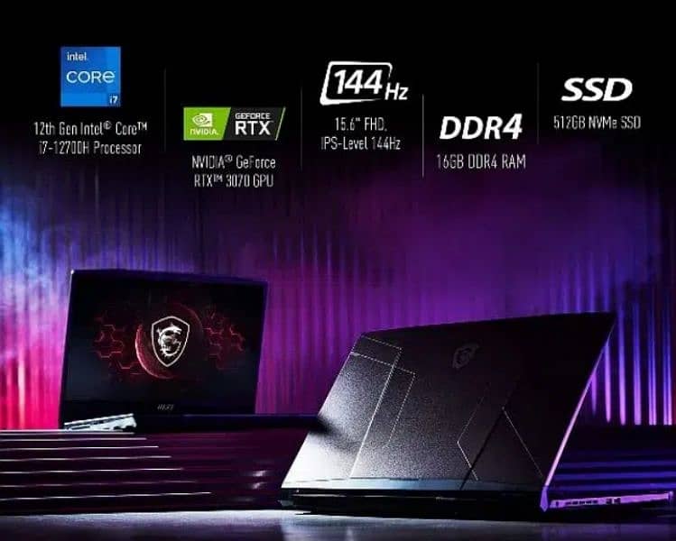 MSI Pulse GL66 15.6" FHD 144Hz Gaming Laptop 0