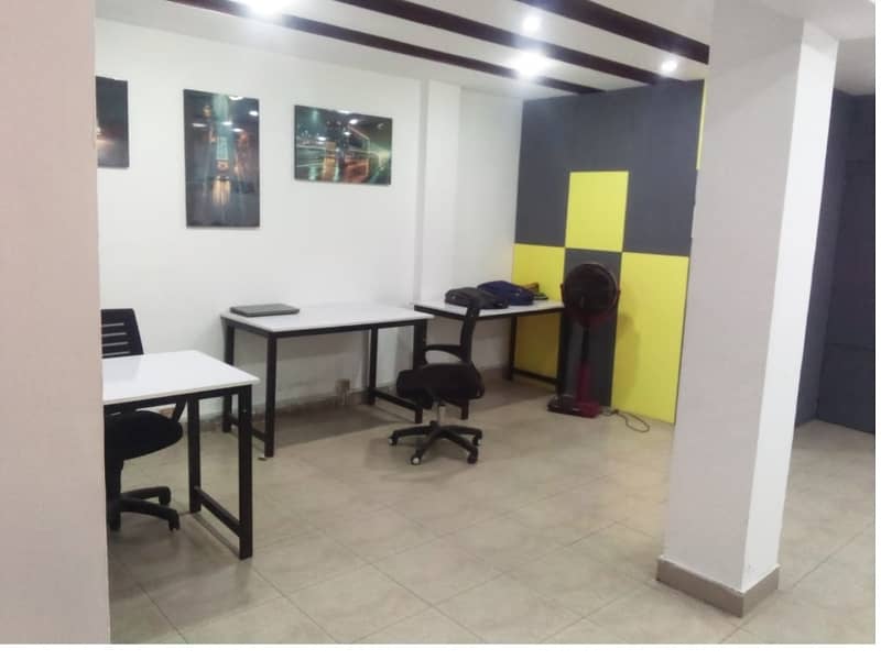 Area 750 square Feet Brand New Corporation Office Available For Rent in Main Boulevard Road Gulberg 3 Lahore 0